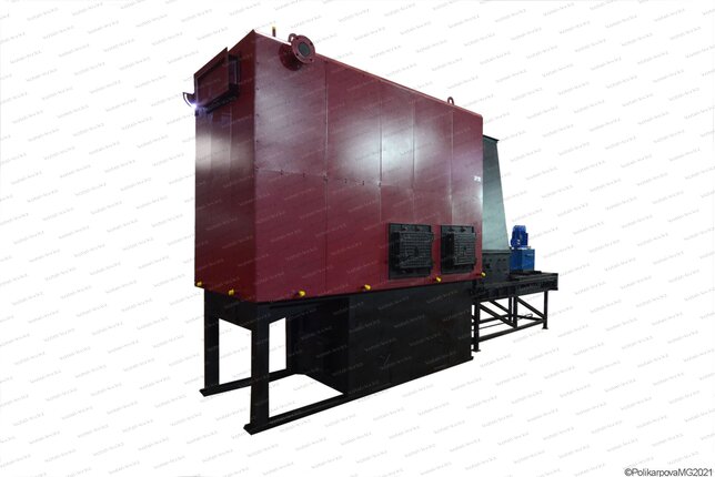 Котел 0.2 МВт на щепе и опилках автоматический