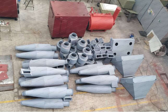 Производство промышленных циклонов ЦН 11 700 1УП