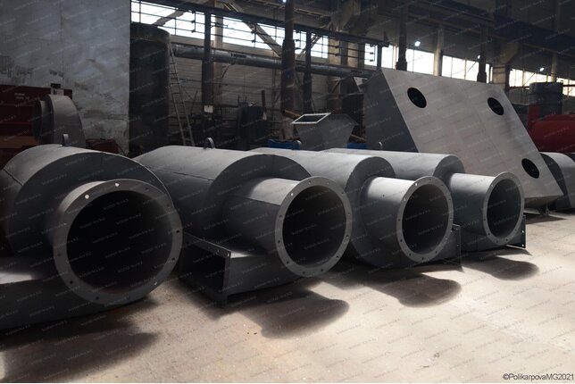 Изготовление промышленных циклонов ЦН 15 600 4СП