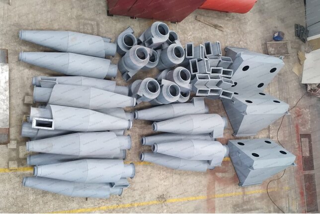 Производство промышленных циклонов ЦН 15 800 2СП