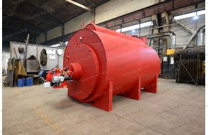 Котел паровой 2500 кг 115 С на газу